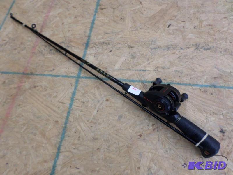Zebco 2-Piece Rod With ProStaff 110 Reel...