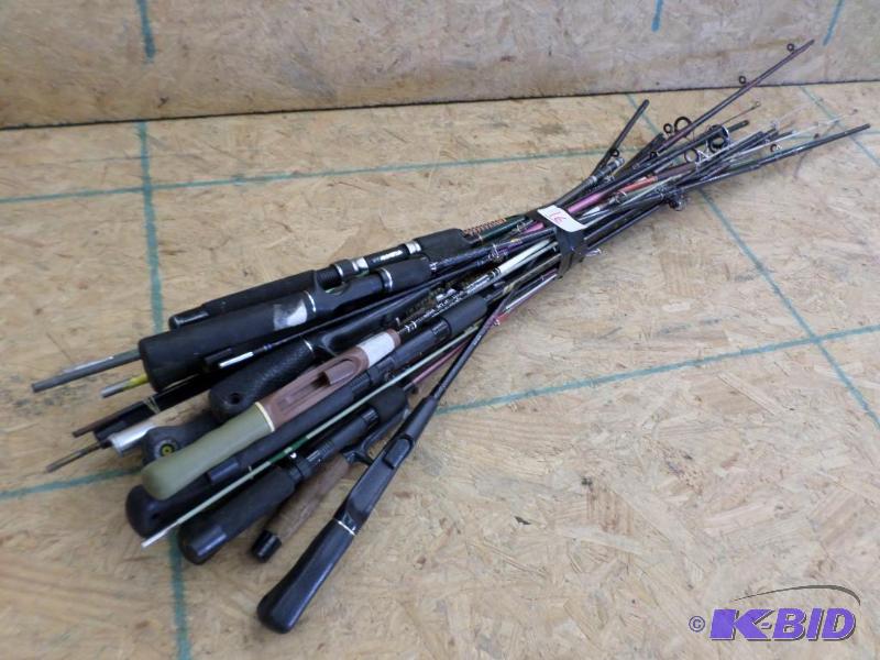 Large Lot Of Spinning &amp Casting Rods...