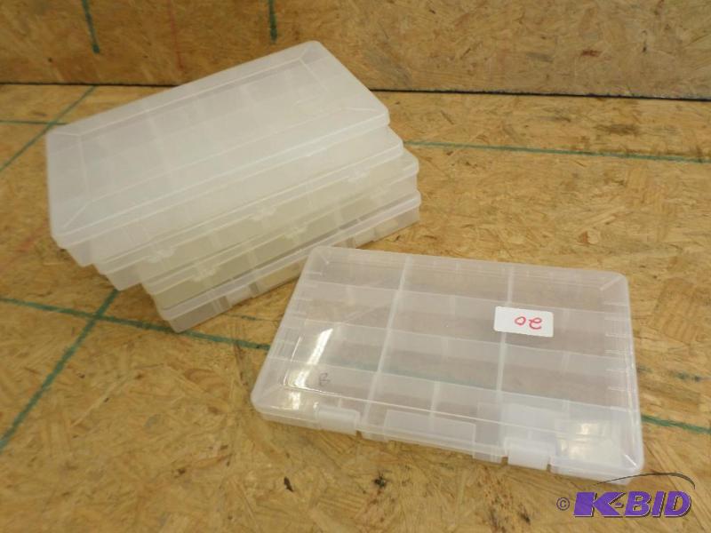 (5) Plastic Tackle Trays (Full-Sized)...