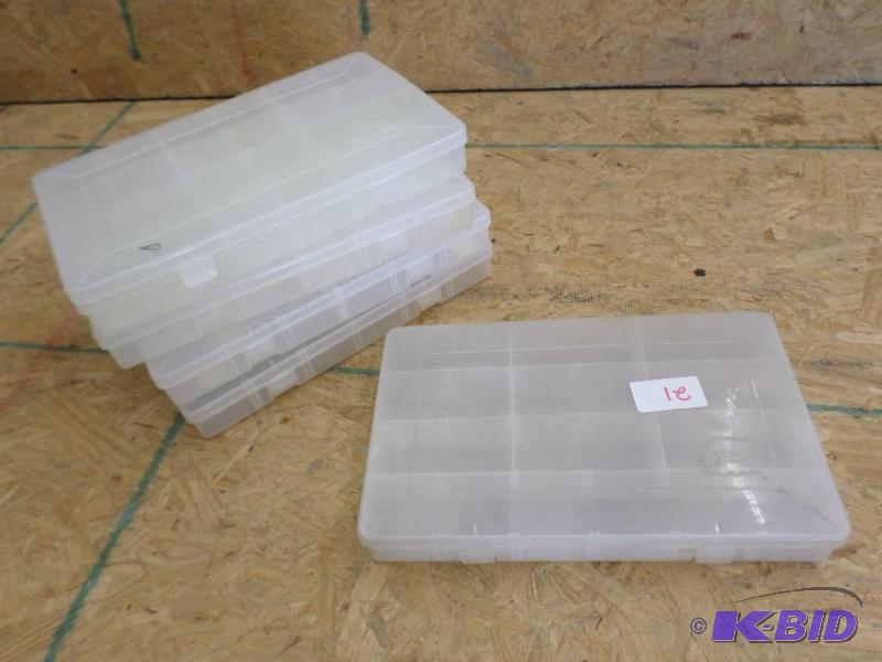 (5) Plastic Tackle Trays (Full-Sized)...
