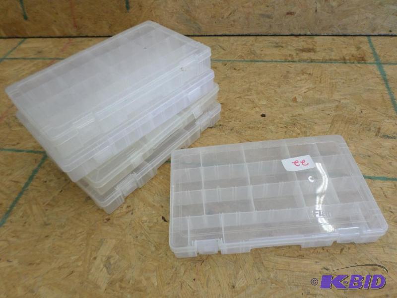 (5) Plastic Tackle Trays (Full-Sized)...