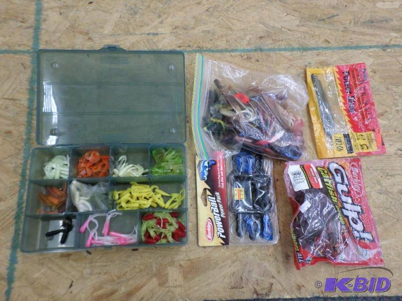 Bag Of Various Plastic Baits...