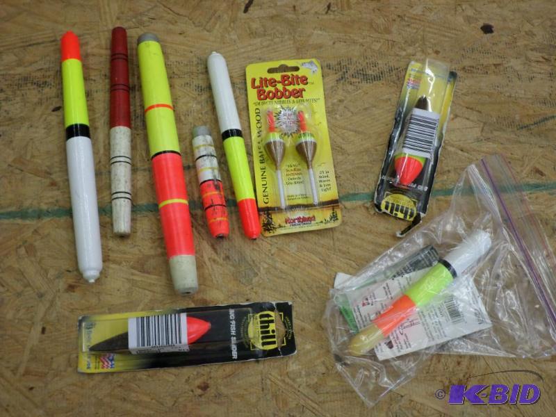 Bag Of Various Tackl, Bobbers, Etc...