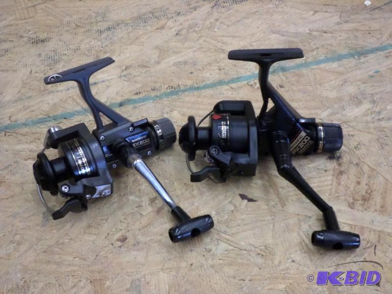 (2) Shimano Spinning Reels...
