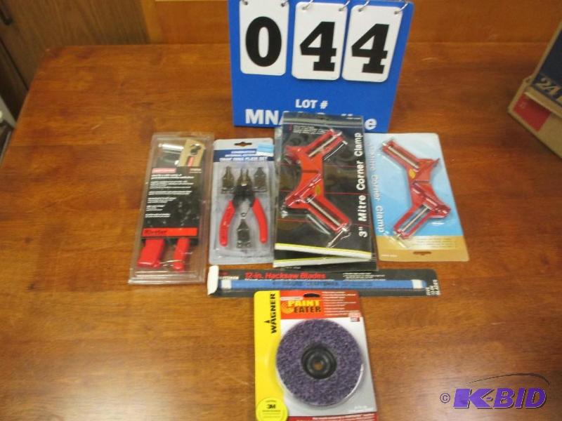 lot 00044 image: Brand New Clamps, Cutters & Riveter