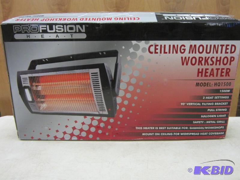Profusion Solar Fusion Garage Heater Quartz Heater Profusion Space