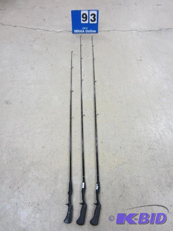 lot 00093 image: 3 Brand New ProStaff & Johnson Fishing Rods
