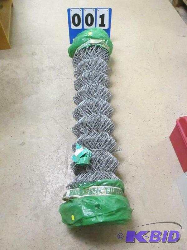 lot 1 image: 50 Ez-Roll Chain Link Class III Fence