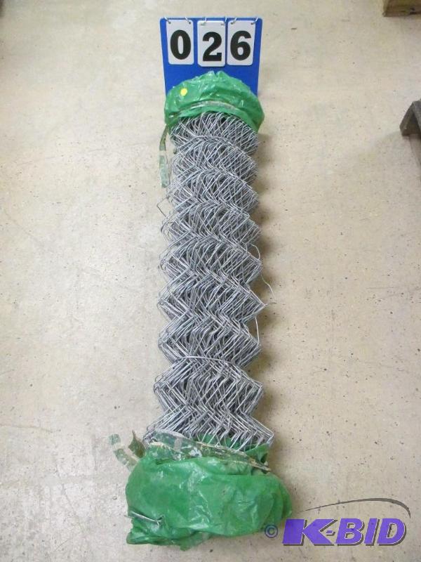 lot 26 image: 50 EZ-Roll Chain Link Class III Fence