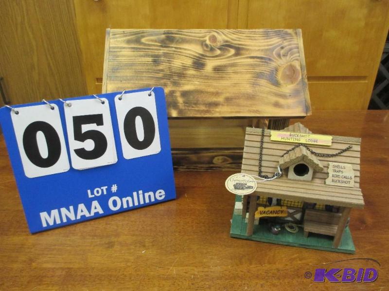 lot 50 image: Two Bird Houses