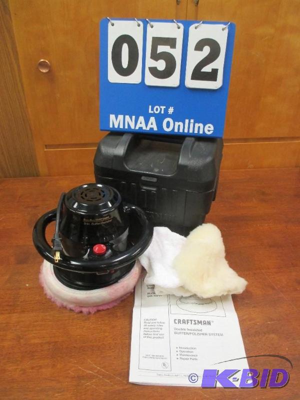 lot 52 image: 9 Craftsman BufferPolisher