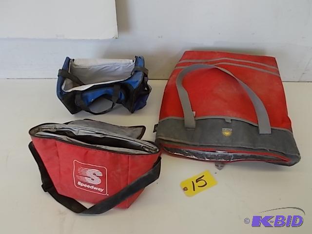 lot 15 image: (3) Asstd Cooler Bags...