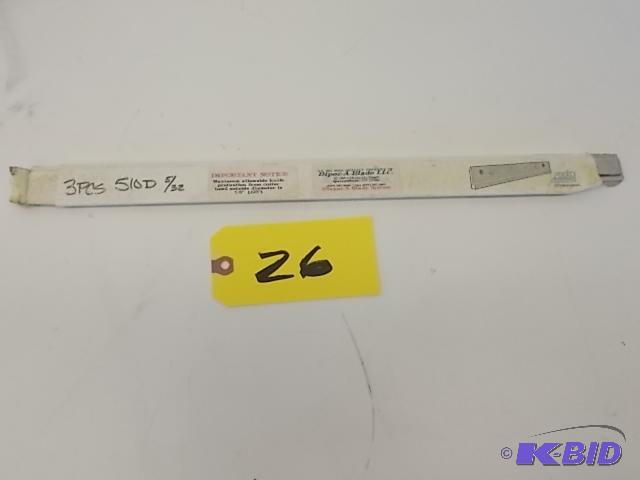 lot 26 image: 3 pcs. Dispose-A-Blade, 510MMHHS, 18" x ...