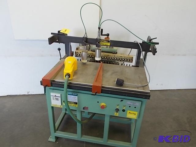 lot 3 image: Conquest Model M23 Boring Machine, 23 Spindle...
