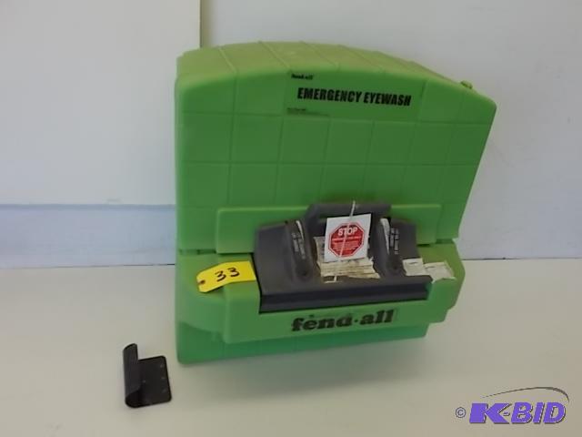 lot 33 image: Fend-All Emergency Eyewash...
