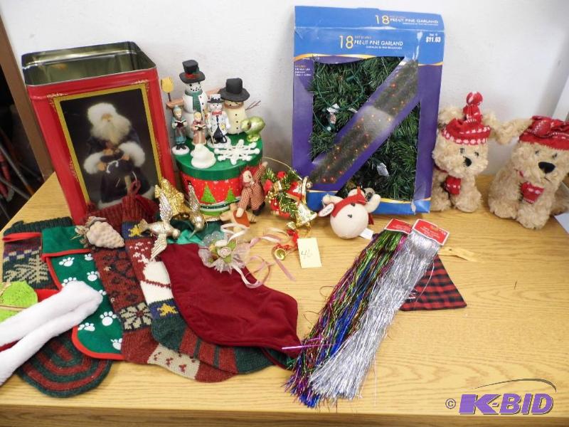 Christmas Items with Stockings