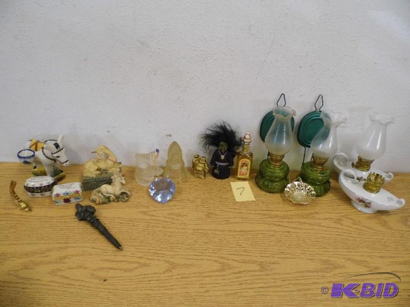 Vintage Small Oil Lamps