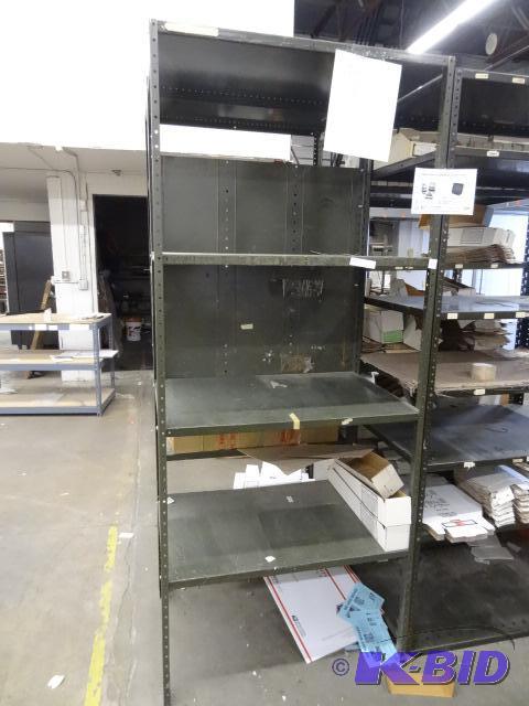 Metal Shelving Unit. 36 x 24 x 84...