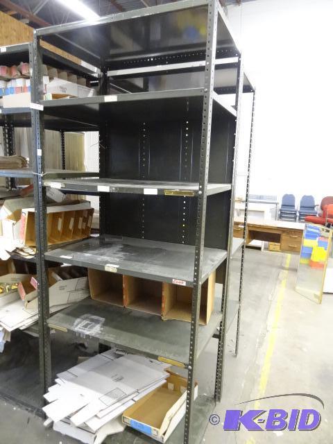 Metal Shelving Unit. 36 x 24 x 84...