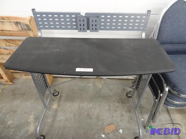 Small Metal Desk. 37 x 18 x 36...