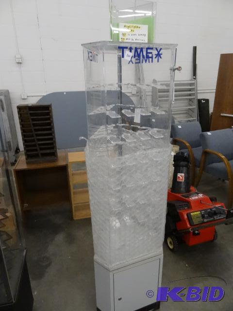 Large Timex Watch Retail Display. 17 x 17 x 7...