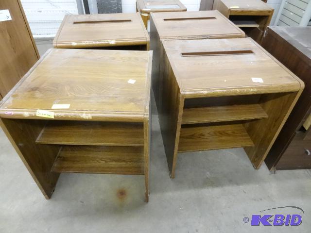 4 Laminate Printer Cabinets. 24 x 24 x 27...