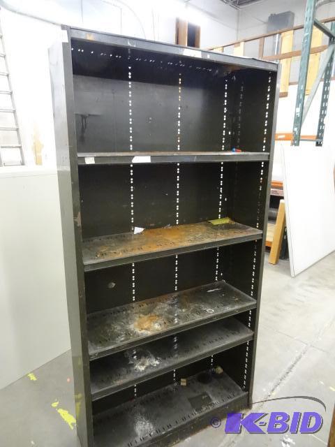 Metal Shelving Unit 37 x 12 x 72...