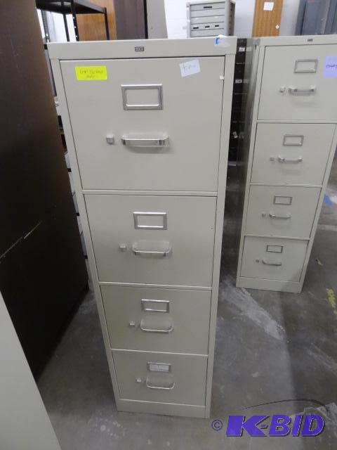 15&quot Metal Hon 4 Drawer File Cabinet...
