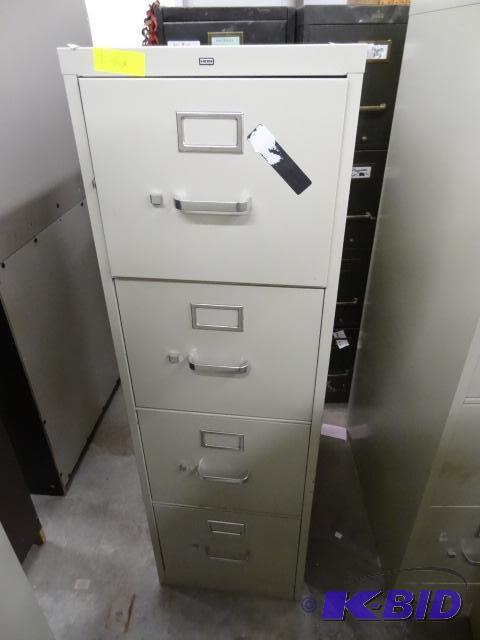 15&quot Metal Hon 4 Drawer File Cabinet...