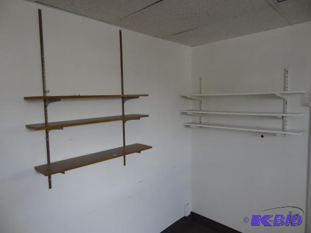 2 Wall Shelf Units 36&quot and 48&quot Brin...