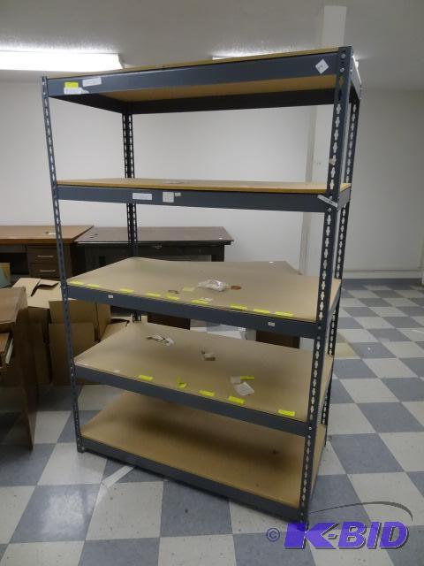 Slide N Lock Shelving Unit. 48 x 24 x 72...