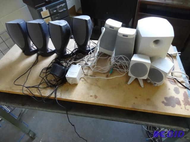 4 Computer Speaker Sets...