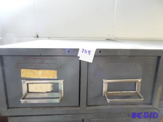 2 Drawer Metal Index File Cabinet...