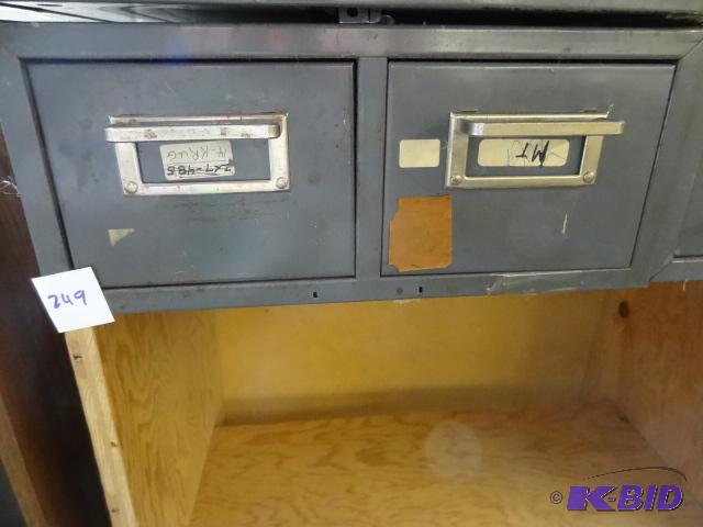 2 Drawer Metal Index File Cabinet...