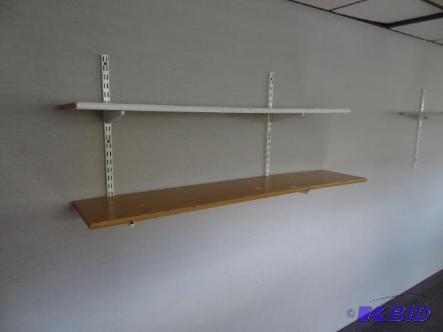 2 Wall Shelf Units. 56&quot x 97&quot Bring...
