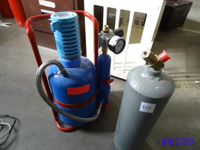 Very Small Torch Tank Bottle. Unknown Pressur...