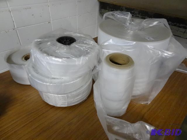 6 Rolls of make your own Bags. Various Sizes...