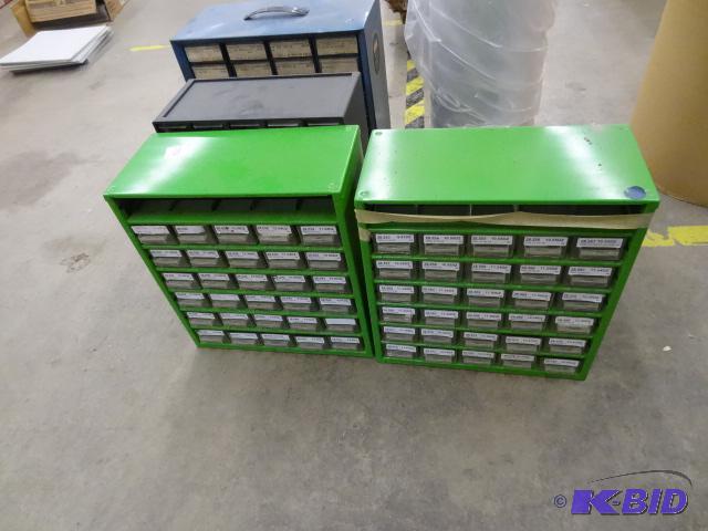 4 Hardware Bins. Some Missing Drawers...