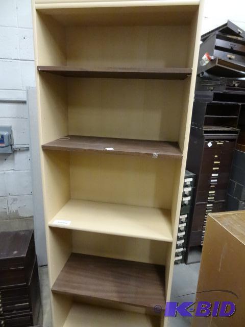 Laminate Book Shelf. 25 x 12 x 71...