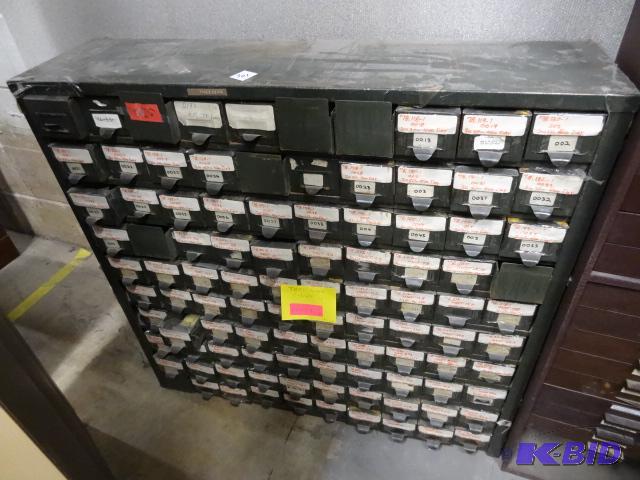 Metal Drawer Cabinet. 100 Drawers...