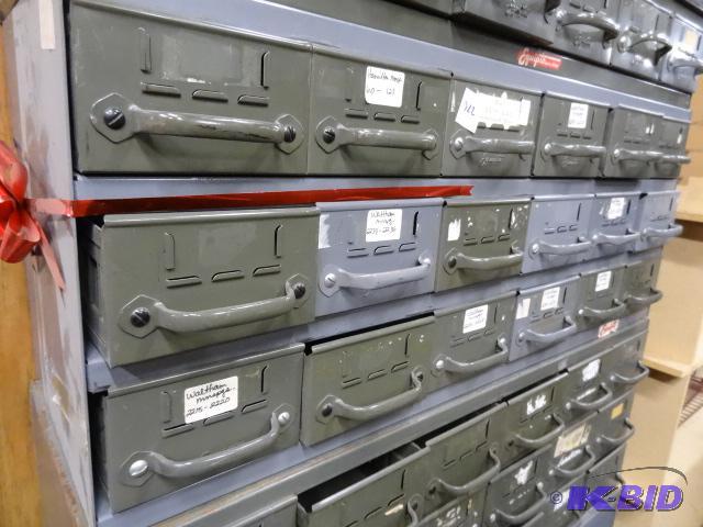 18 Drawer HardwareParts Cabinet...