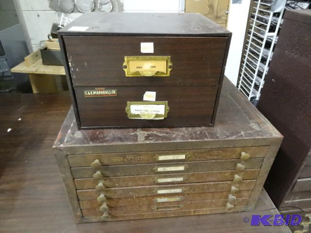 2 Watch Makers Cabinets...