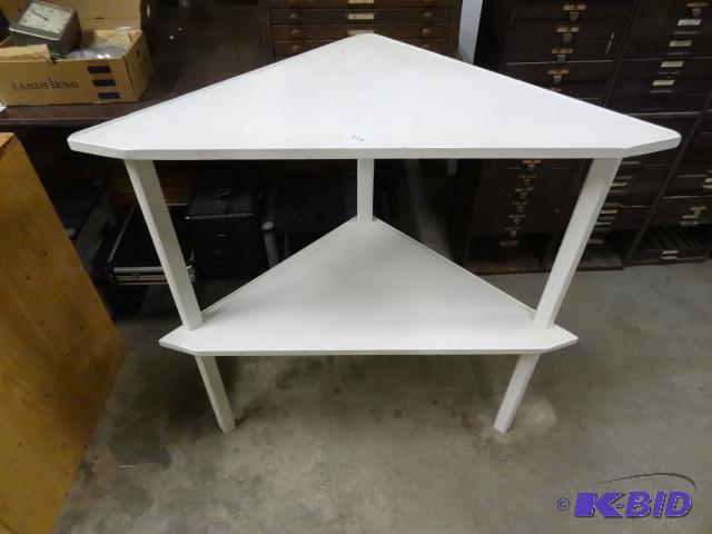 Corner Shelf Unit. 36 x 19 x 36...