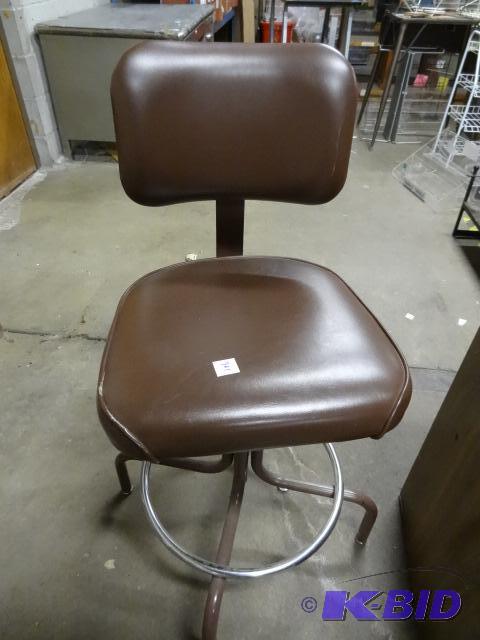 Vintage Swivel Stationary Stool...
