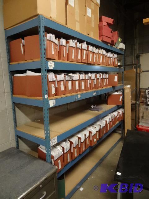 Slide N Lock Shelving Unit. Contents not incl...
