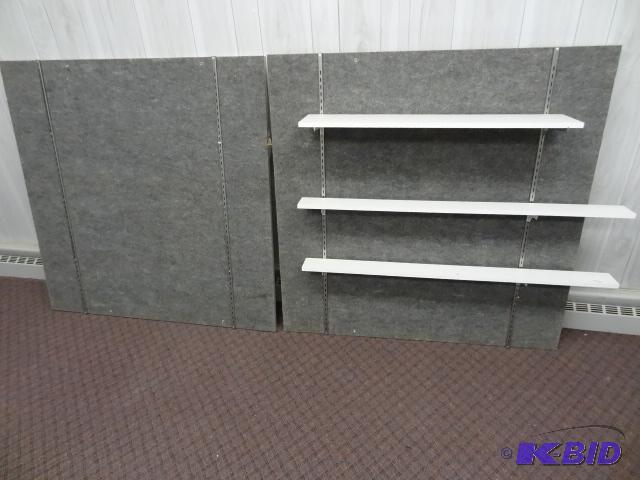 Wall Shelf Unit. Largest Shelf is 48&quot Br...