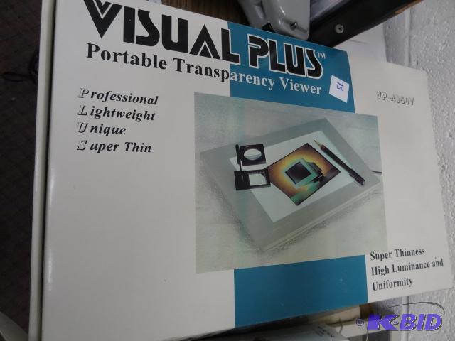 Visual Plus Portable Transparency Viewer...