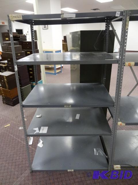 Metal Shelving Unit 36 x 24 x 63. Bring Tools...