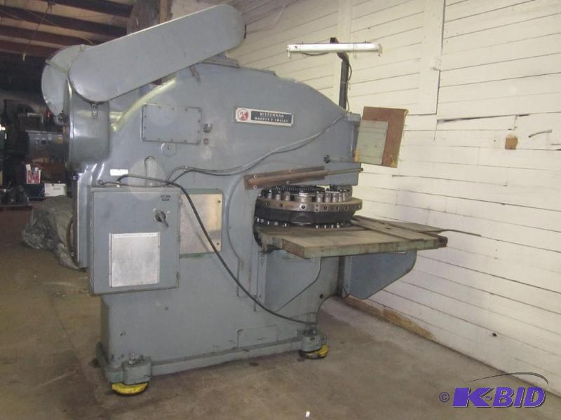 Wiedemann R61 and R41 40 ton and 15 ton turret punch w tooling