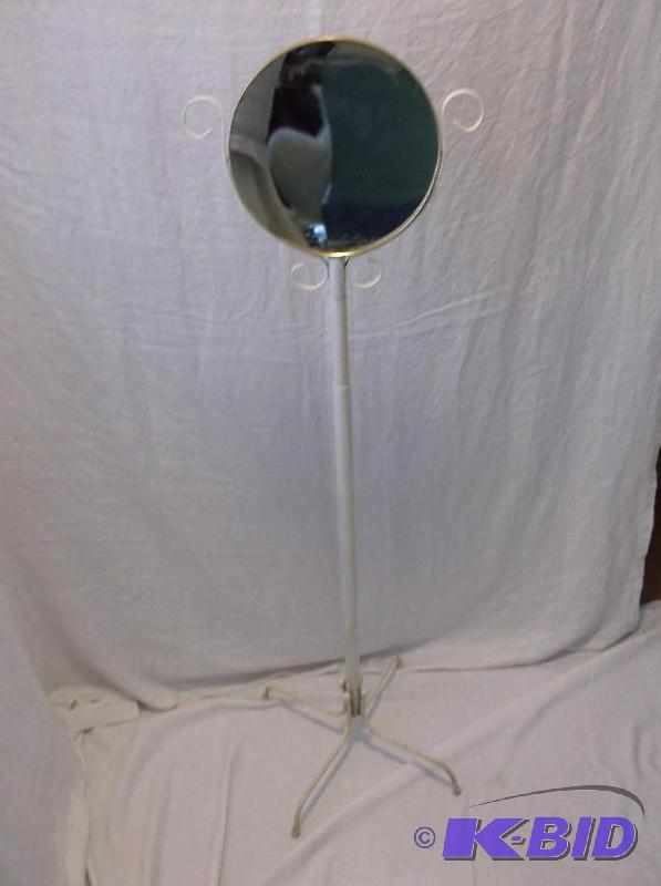 Floor stand adjustable height mirror....